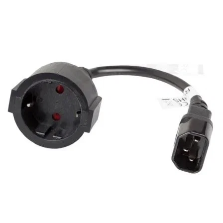 Lanberg CA-C14E-10CC-0018-BK Cable de alimentación Schuko a C14 Negro Lanberg CA-C14E-10CC-0018-BK Cable de alimentación Schuko a C14 Negro